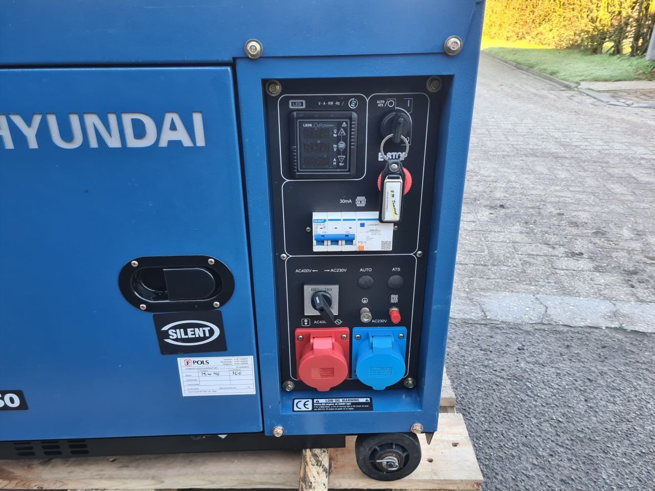 Notstromaggregat typu Hyundai xa9850, Gebrauchtmaschine v Lierop (Obrázek 9)