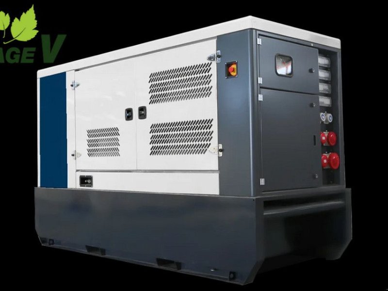 Notstromaggregat a típus Iveco FPT Stage 5 Stamford 100 kVA Rental Silent generatorset Stage V, Neumaschine ekkor: VEEN (Kép 1)