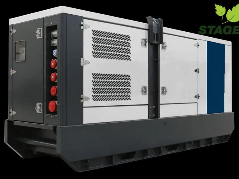 Notstromaggregat tip Iveco FPT Stage 5 Stamford 200 kVA Rental Silent generatorset Stage V, Neumaschine in VEEN (Poză 1)