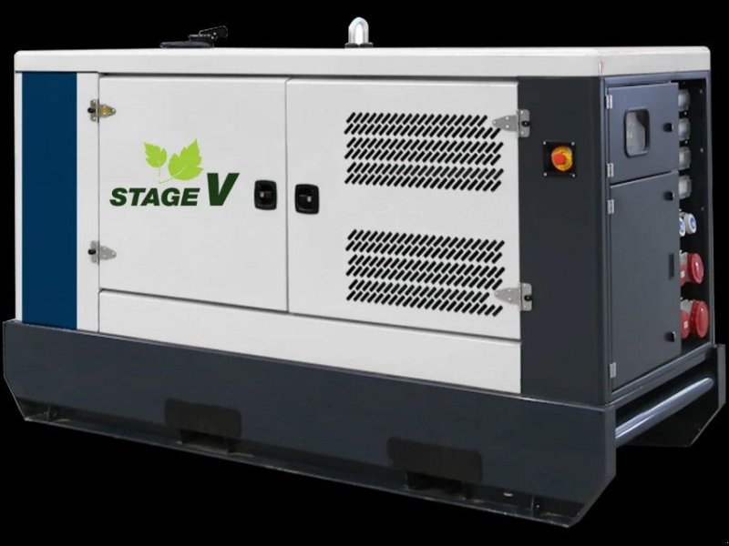 Notstromaggregat a típus Iveco FPT Stage 5 Stamford 60 kVA Rental Silent generatorset Stage V N, Neumaschine ekkor: VEEN (Kép 1)