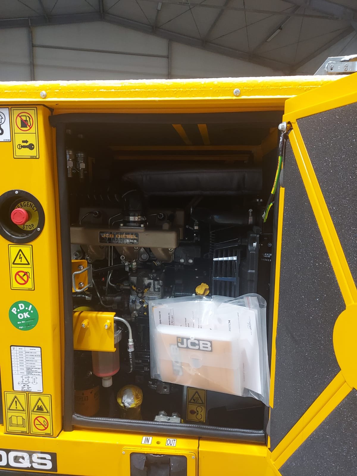 Notstromaggregat des Typs JCB G20QS 18KVA, Neumaschine in Pegnitz (Bild 7)