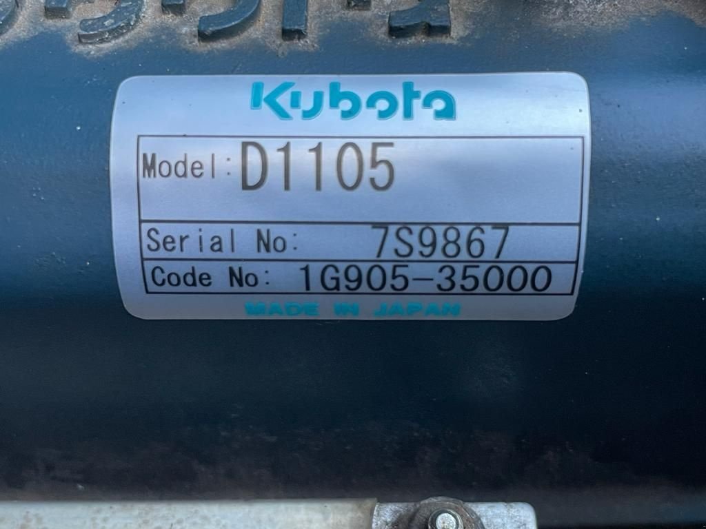 Notstromaggregat des Typs Kubota GenSet MPM 15/400 SS-KA 15 kVA 400 Amp Silent Las generatorset, Gebrauchtmaschine in VEEN (Bild 4)