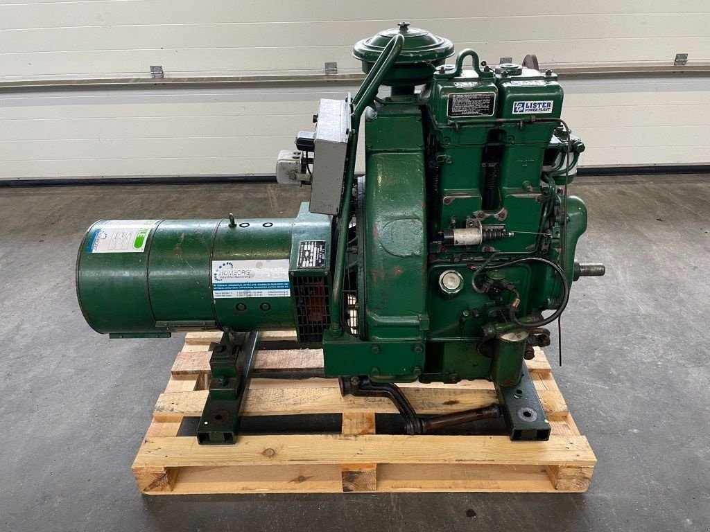 Notstromaggregat des Typs Lister HR2A - 16 kVA generatorset, Gebrauchtmaschine in VEEN (Bild 2)