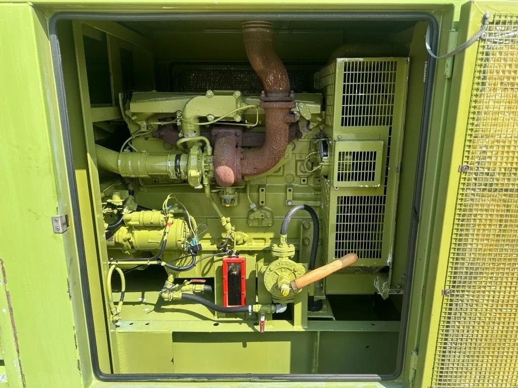 Notstromaggregat des Typs Perkins 1006-6T Stamford 100 kVA Supersilent generatorset met ATS Automa, Gebrauchtmaschine in VEEN (Bild 8)