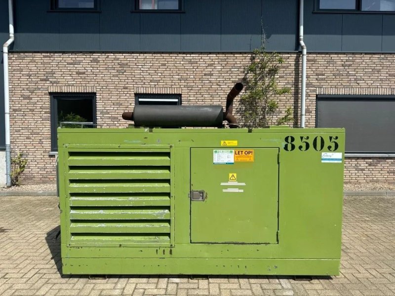 Notstromaggregat des Typs Perkins 1006-6T Stamford 100 kVA Supersilent generatorset met ATS Automa, Gebrauchtmaschine in VEEN (Bild 1)