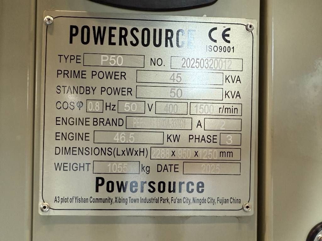 Notstromaggregat typu Perkins 1103A-33TG1 - 50 kVA Used Genset - DPX-12654, Gebrauchtmaschine v Dordrecht (Obrázek 7)