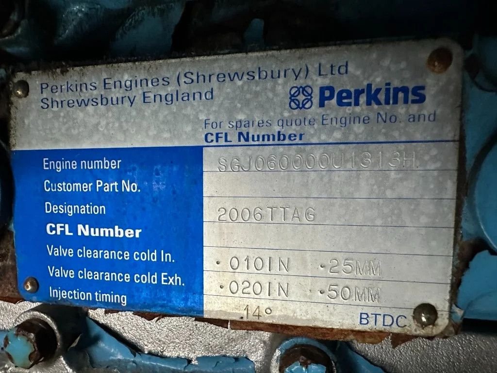 Notstromaggregat des Typs Perkins 2006 TTAG Stamford 500 kVA Silent generatorset op aanhanger, Gebrauchtmaschine in VEEN (Bild 3)