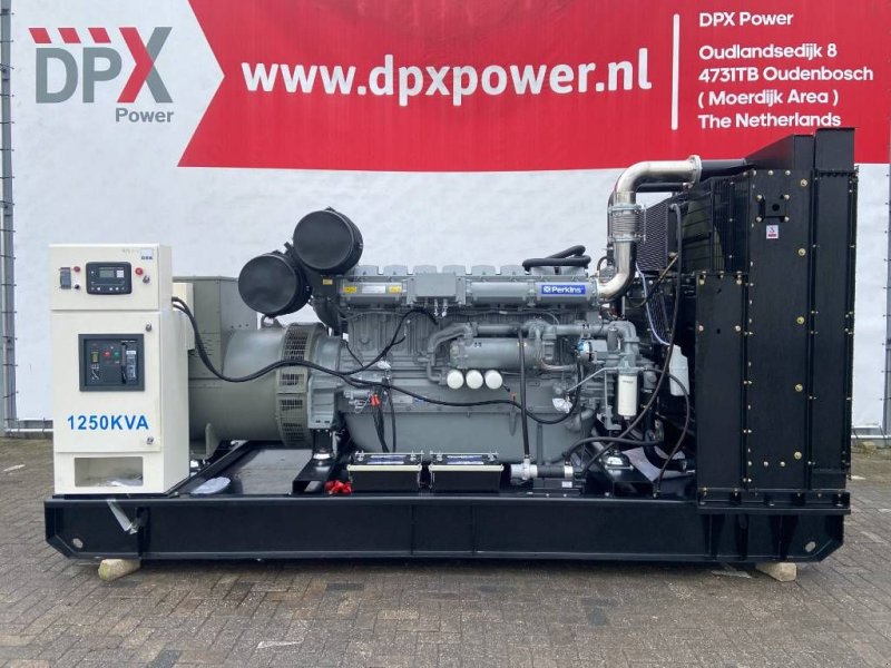 Notstromaggregat of the type Perkins 4008TAG3 - 1250 kVA Open Genset - DPX-19821-O, Neumaschine in Oudenbosch (Picture 1)