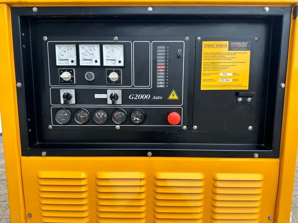 Notstromaggregat des Typs Perkins SDMO Leroy Somer 24 kVA Silent generatorset as New !, Gebrauchtmaschine in VEEN (Bild 3)