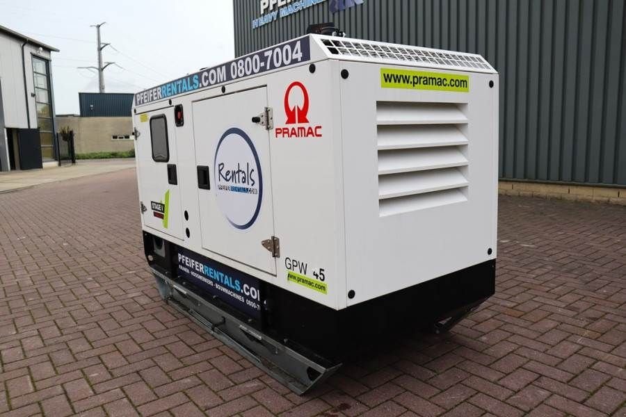 Notstromaggregat Türe ait Pramac GPW45Y/FS5 Valid inspection, *Guarantee! Diesel, 4, Gebrauchtmaschine içinde Groenlo (resim 4)
