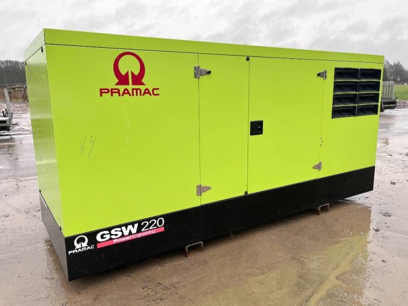 Notstromaggregat del tipo Pramac GSW220 (220KVA) Excellent Condition / Low Hours, Gebrauchtmaschine In Veldhoven (Immagine 1)