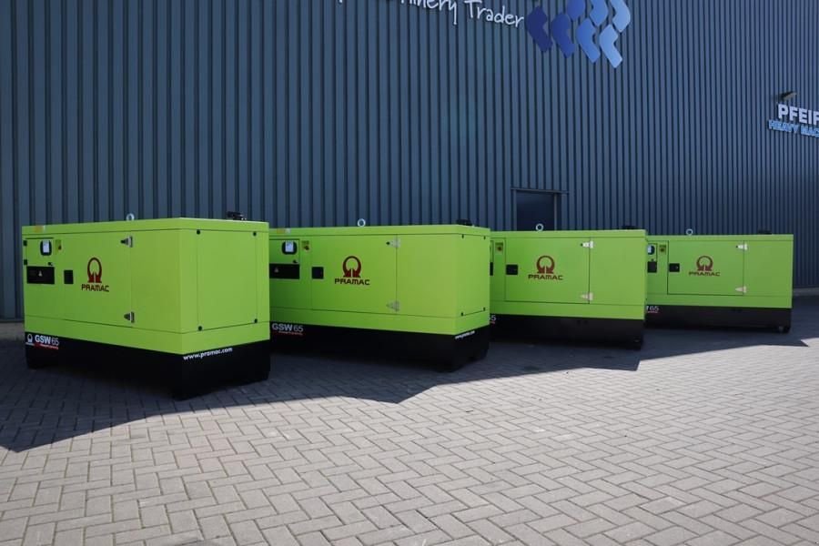 Notstromaggregat tip Pramac GSW65P-ACP Diesel, 63 kVA, Also Available For Rent, Gebrauchtmaschine in Groenlo (Poză 9)