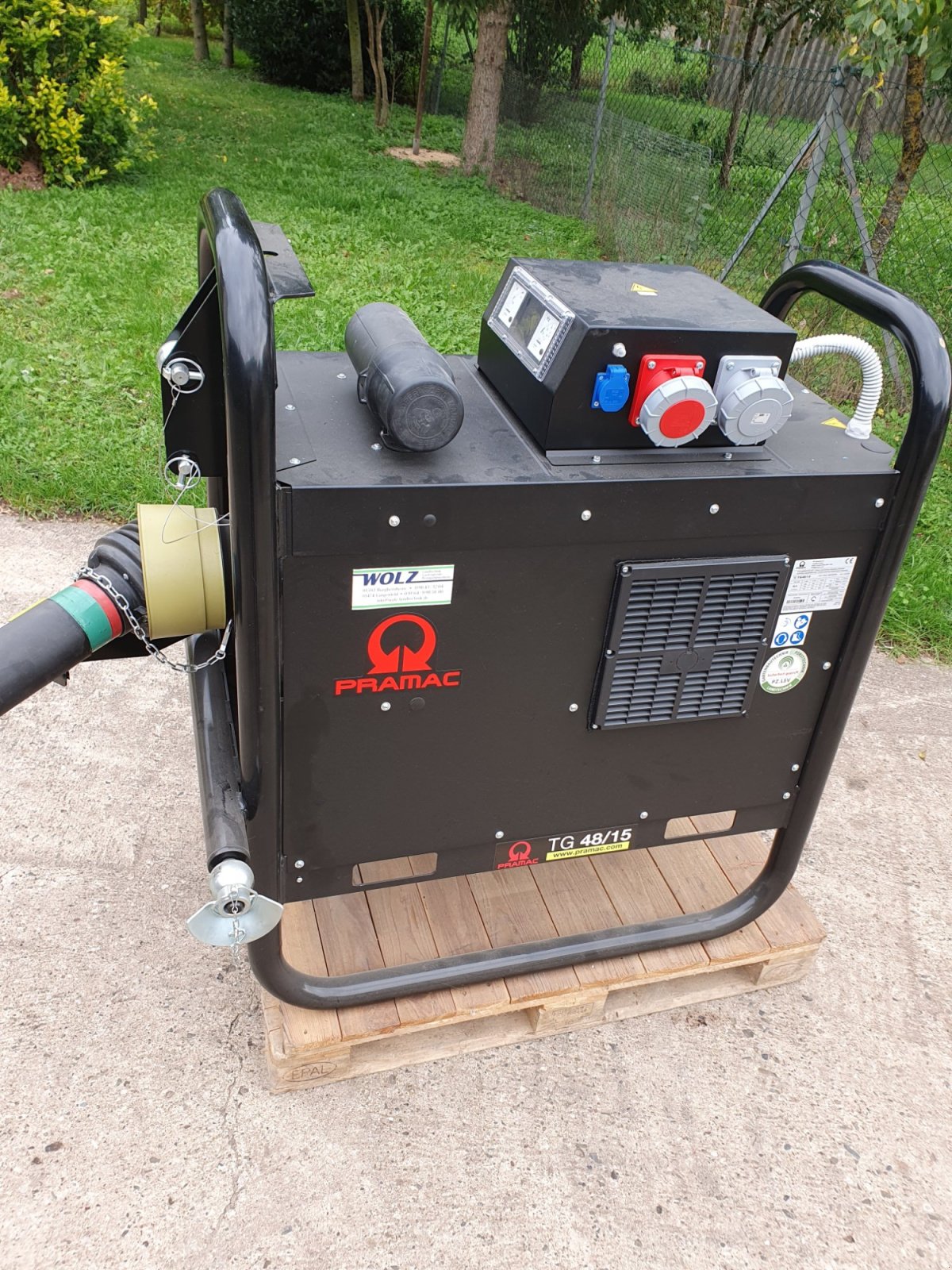 Notstromaggregat of the type Pramac TG48/15 Zapfwellenstromgenerator, Neumaschine in Diespeck (Picture 1)