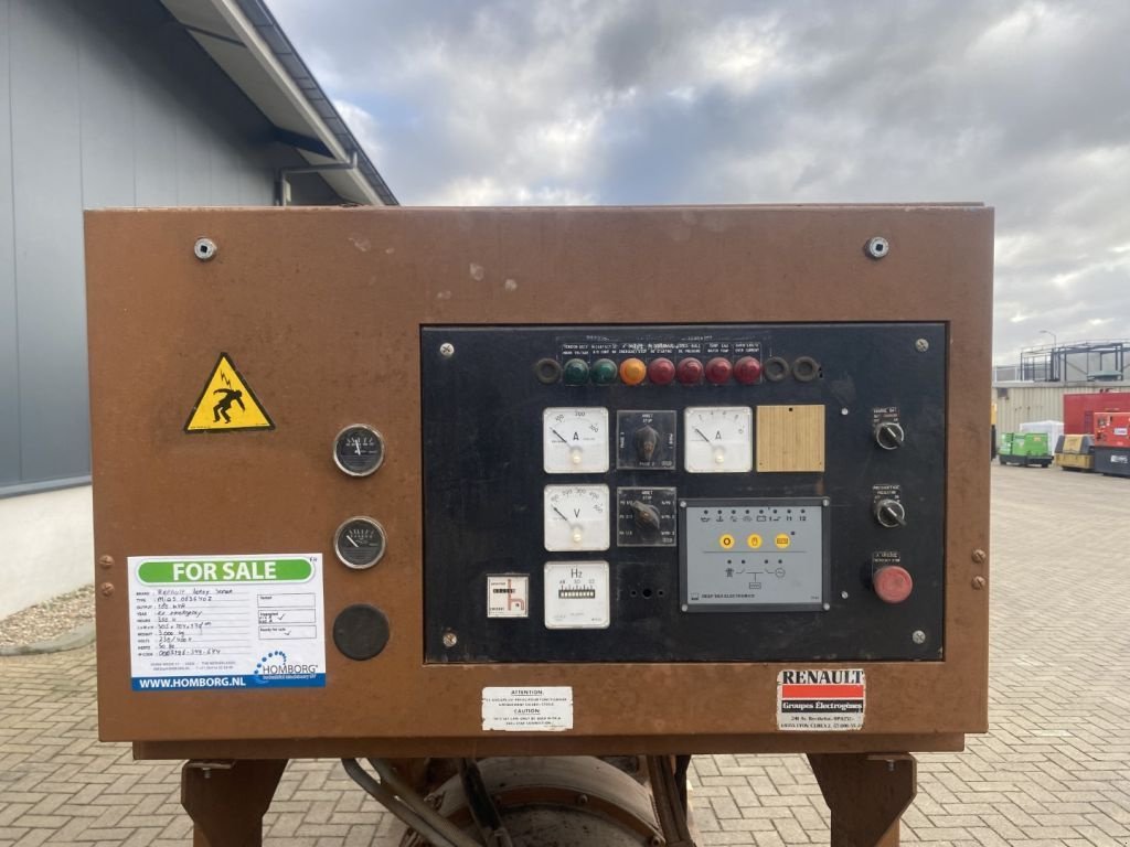 Notstromaggregat des Typs Renault Leroy Somer 180 kVA generatorset ex emergency, Gebrauchtmaschine in VEEN (Bild 4)