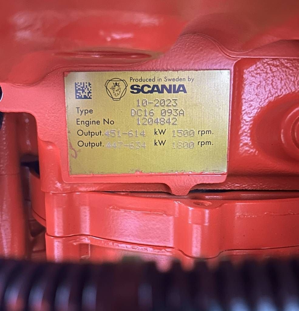 Notstromaggregat typu Scania DC16 - 715 kVA Generator - DPX-17955, Neumaschine w Dordrecht (Zdjęcie 9)
