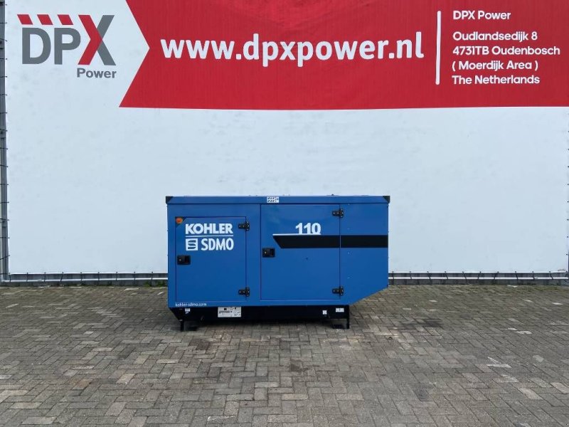 Notstromaggregat des Typs SDMO J110 - 110 kVA Generator - DPX-17106, Neumaschine in Oudenbosch (Bild 1)