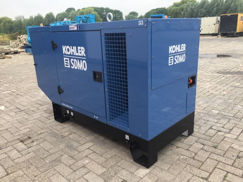 Notstromaggregat des Typs SDMO J33 - 33 kVA Generator - DPX-17101, Neumaschine in Oudenbosch (Bild 2)