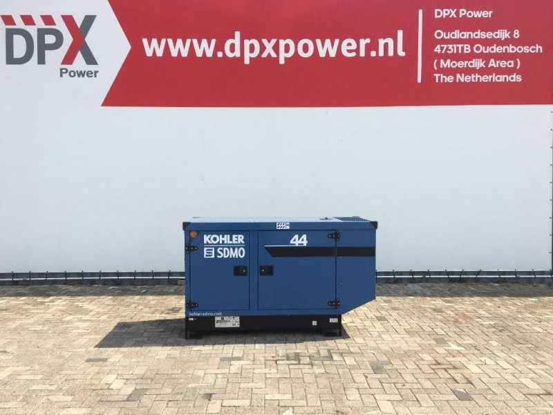 Notstromaggregat des Typs SDMO J44K - 44 kVA Generator - DPX-17102, Neumaschine in Oudenbosch (Bild 1)