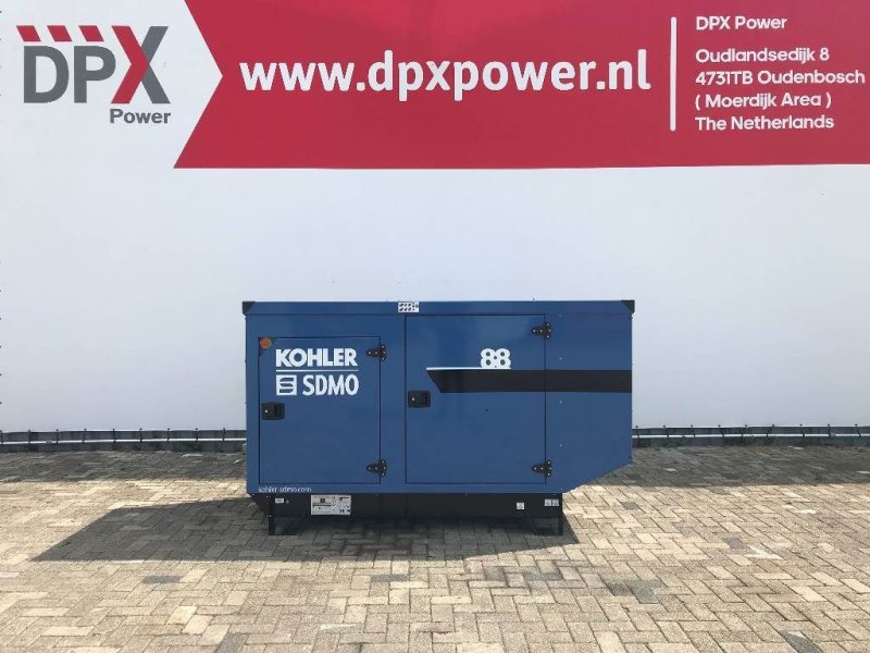Notstromaggregat des Typs SDMO J88 - 88 kVA Generator - DPX-17105, Neumaschine in Oudenbosch (Bild 1)