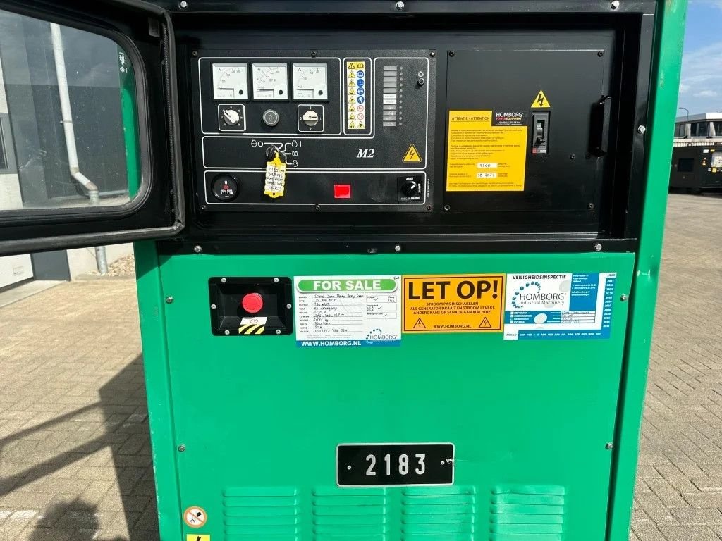 Notstromaggregat des Typs SDMO John Deere Leroy Somer 120 kVA Silent generatorset, Gebrauchtmaschine in VEEN (Bild 10)