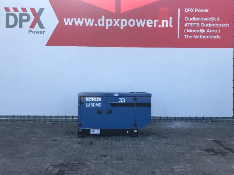 Notstromaggregat of the type SDMO K33 - 33 kVA Generator - DPX-17004, Neumaschine in Dordrecht (Picture 1)