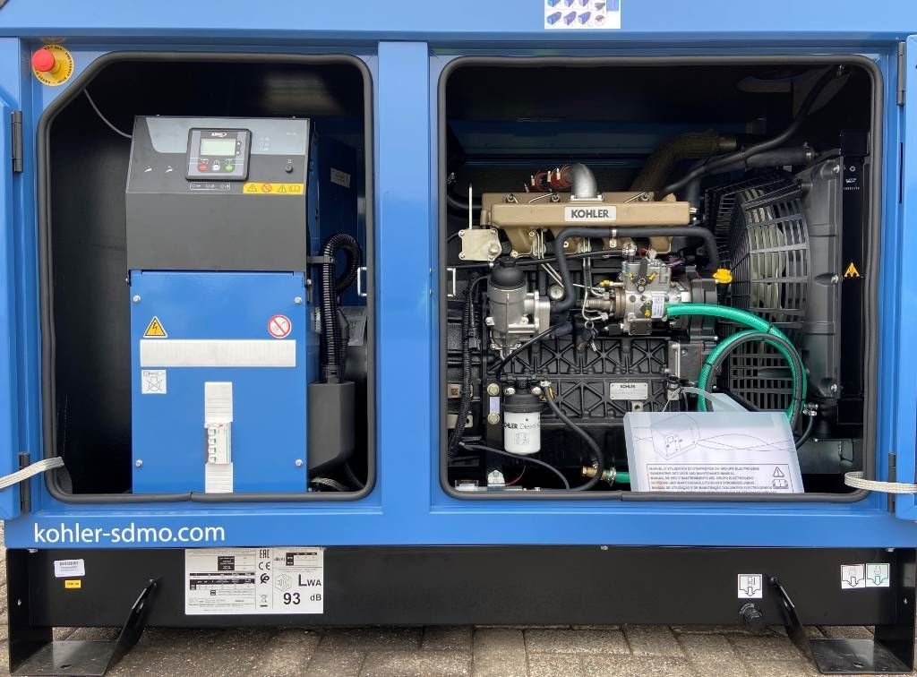Notstromaggregat typu SDMO K44 - 44 kVA Generator - DPX-17005, Neumaschine v Dordrecht (Obrázek 7)