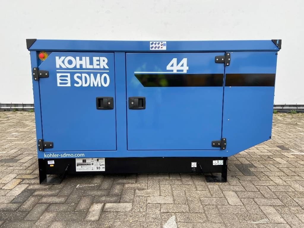 Notstromaggregat typu SDMO K44 - 44 kVA Generator - DPX-17005, Neumaschine v Dordrecht (Obrázek 2)