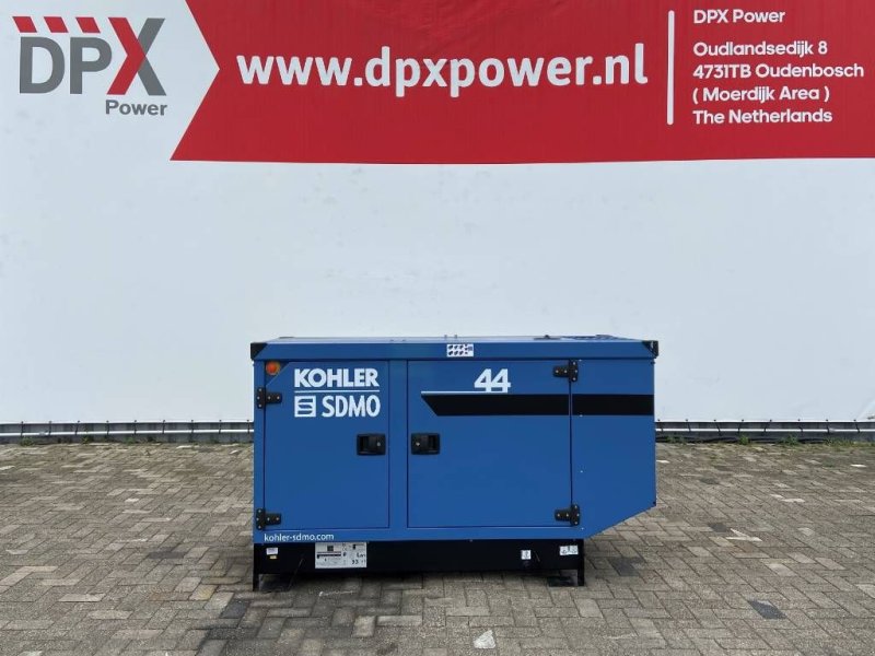 Notstromaggregat van het type SDMO K44 - 44 kVA Generator - DPX-17005, Neumaschine in Oudenbosch (Foto 1)