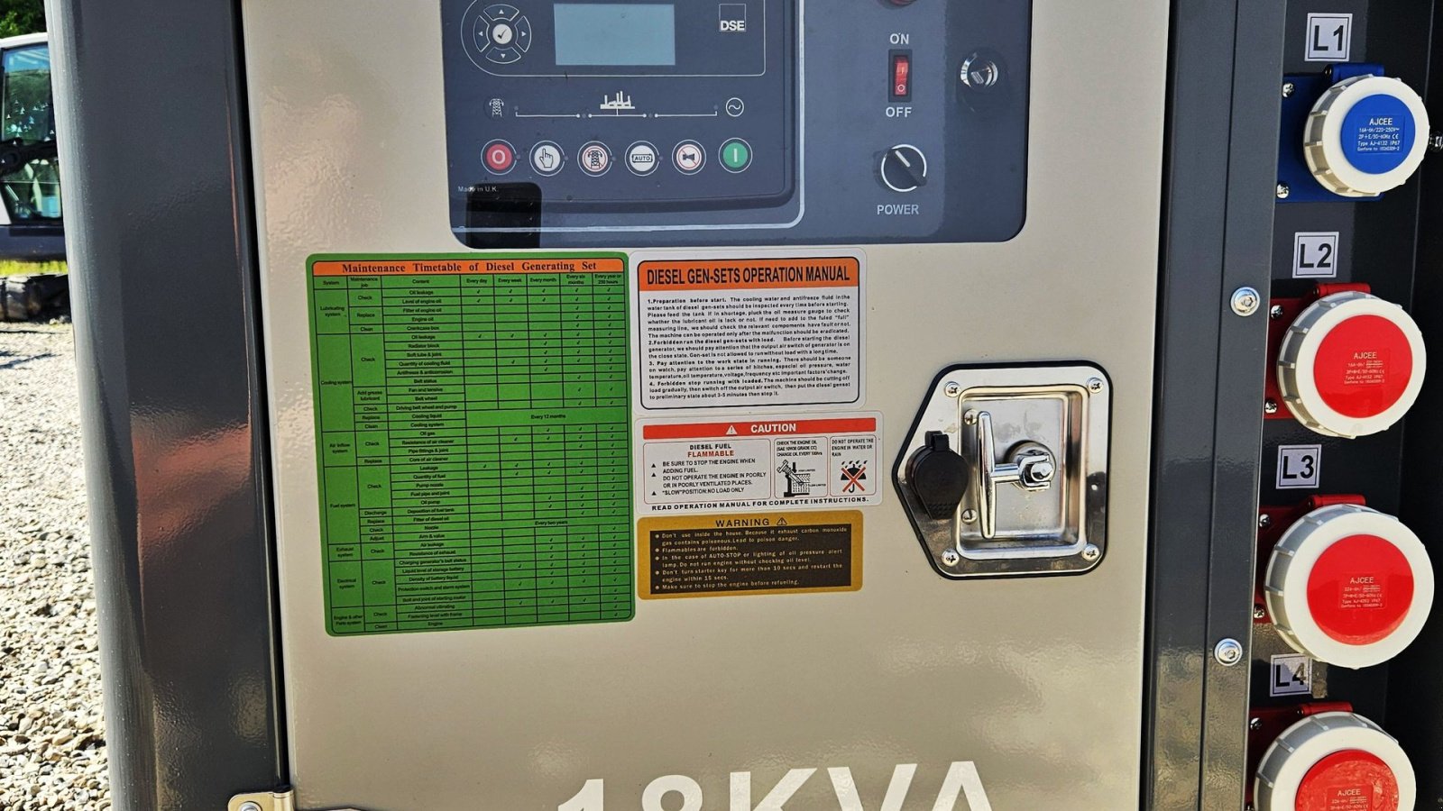 Notstromaggregat типа Sonstige 18 KVA Leroy-Somer Generator / Fabriksny, Gebrauchtmaschine в Arden (Фотография 8)