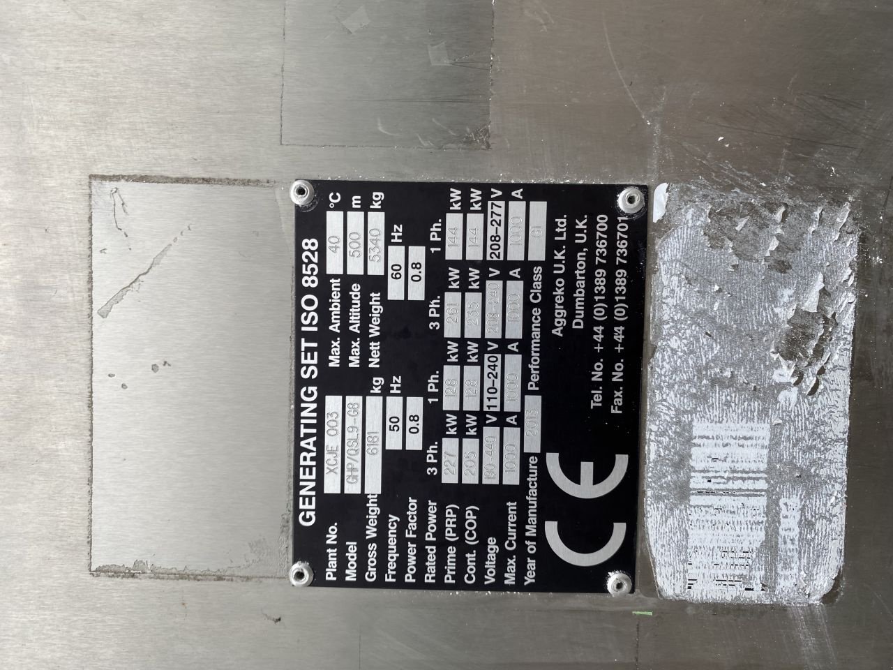 Notstromaggregat typu Sonstige Aggreko 300 KvA, Gebrauchtmaschine v Jonkerslan (Obrázek 5)