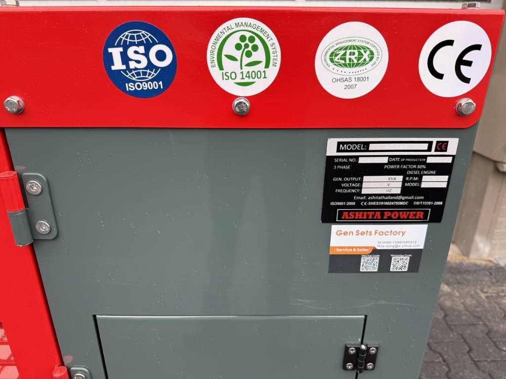 Notstromaggregat of the type Sonstige Ashita 80 KVA aggregaat, Neumaschine in Luttenberg (Picture 2)