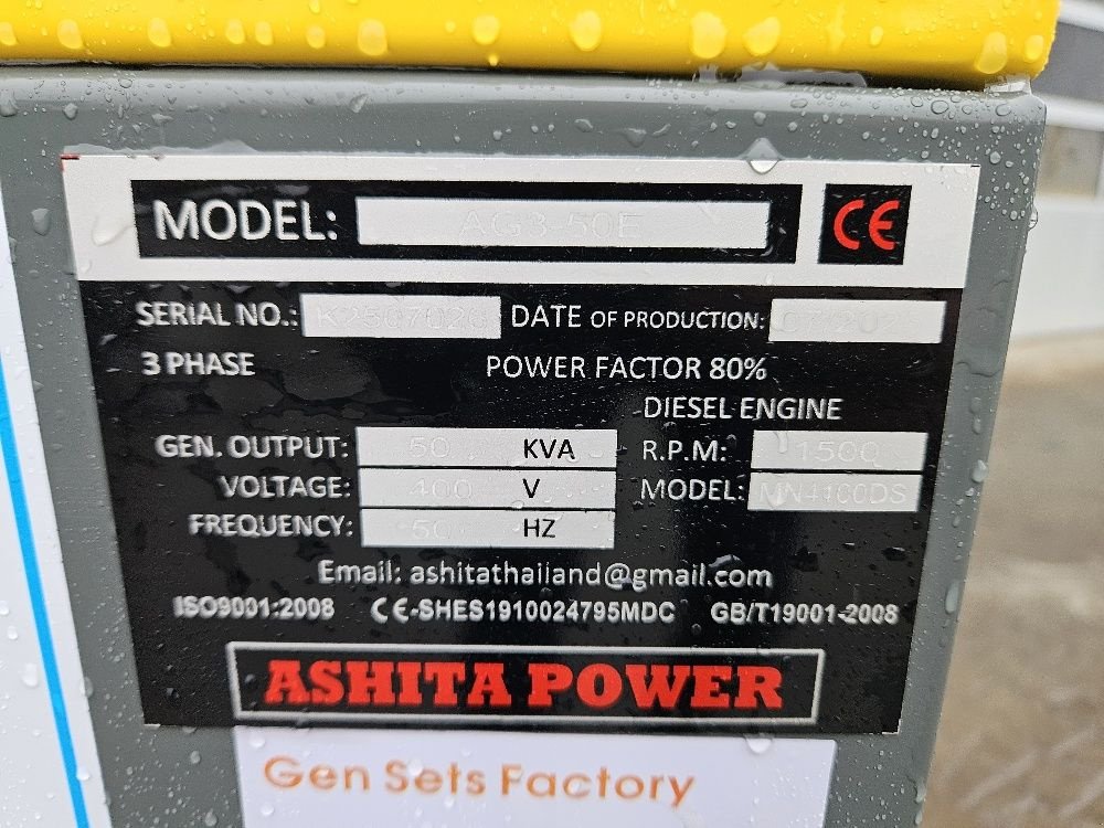 Notstromaggregat tipa Sonstige Ashita AG3-50E, Neumaschine u Veldhoven (Slika 4)