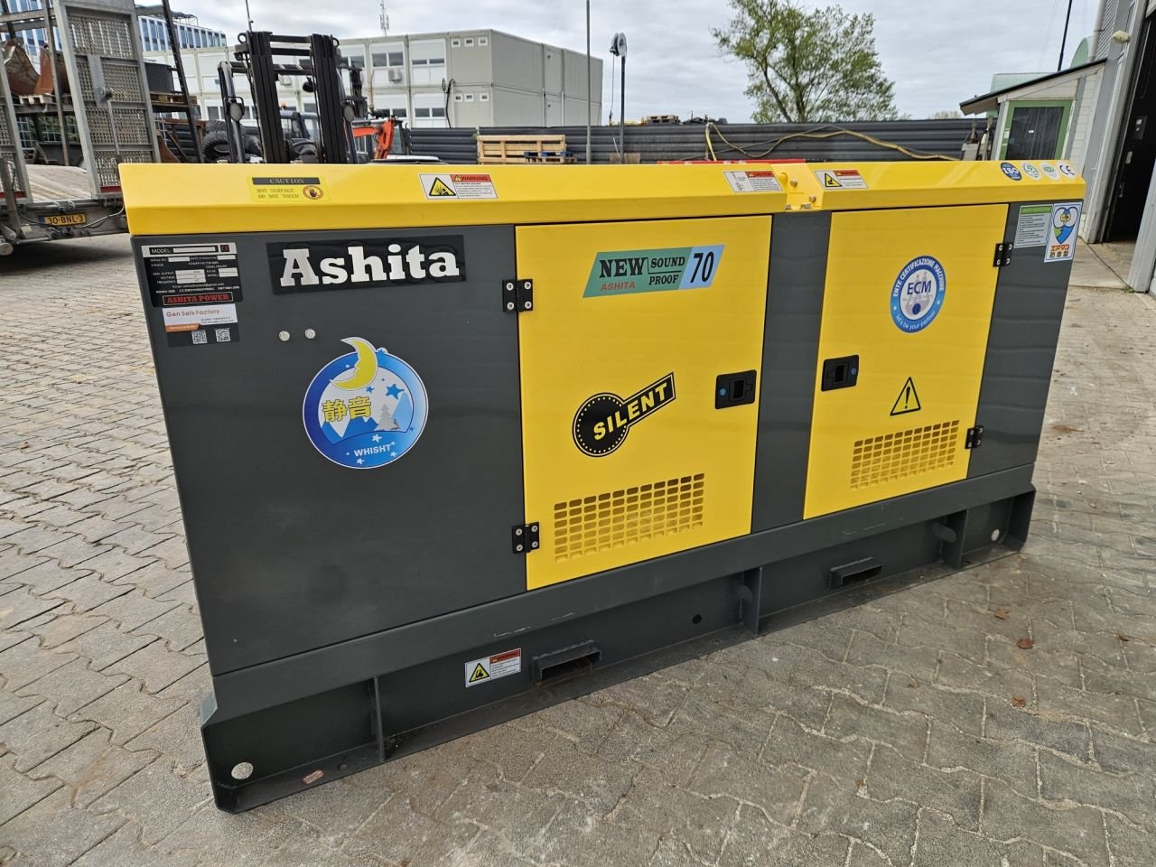 Notstromaggregat typu Sonstige Ashita AG3-70E, Neumaschine v Veldhoven (Obrázek 2)