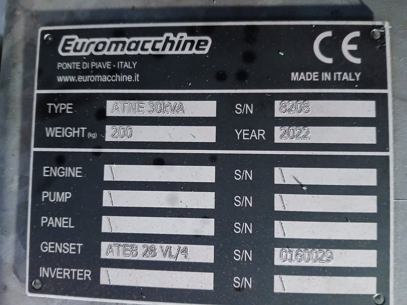 Notstromaggregat типа Sonstige ATNE 30 KVA, Gebrauchtmaschine в Oxenbronn (Фотография 5)