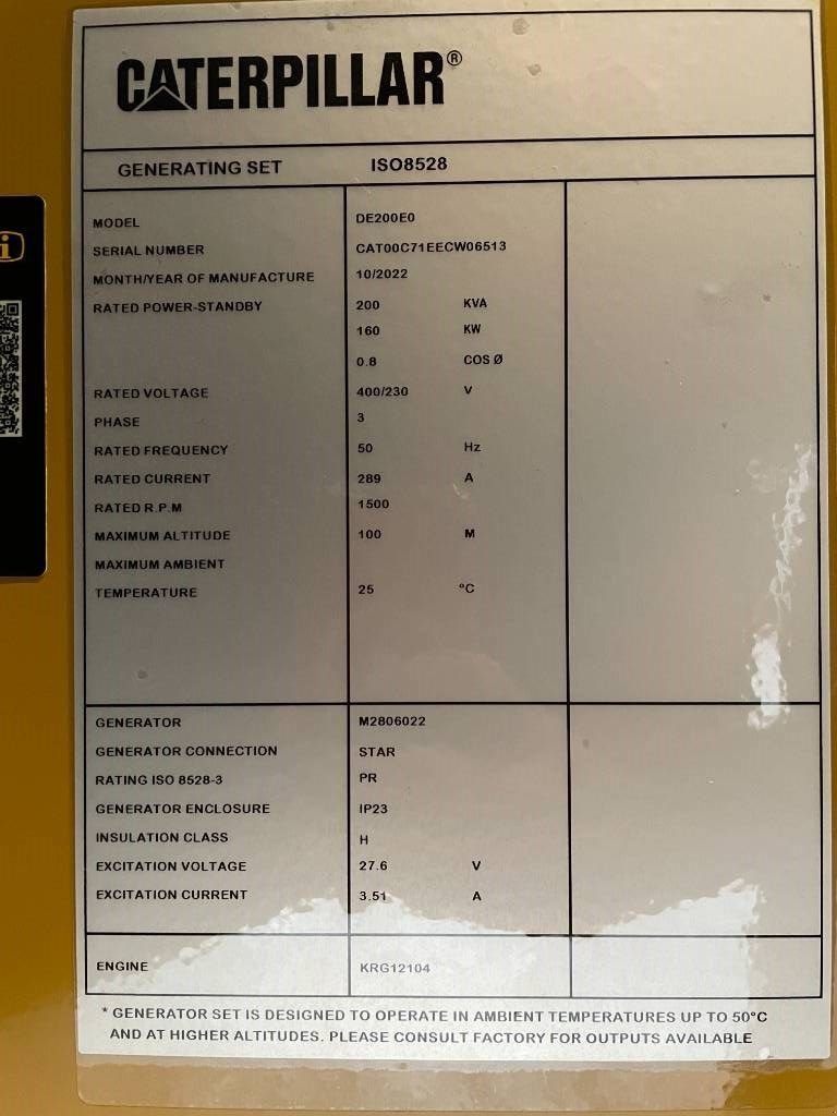 Notstromaggregat του τύπου Sonstige Cat DE200E0 - 200 kVA Generator - DPX-18017, Neumaschine σε Dordrecht (Φωτογραφία 7)