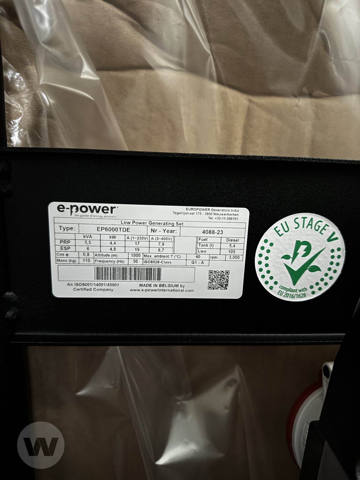 Notstromaggregat des Typs Sonstige DIESELSTROMERZEUGER, Neumaschine in Jördenstorf (Bild 5)