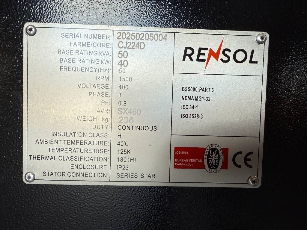 Notstromaggregat typu Sonstige DPX CJ224D - 50 kVA Alternator - DPX-33903, Neumaschine v Dordrecht (Obrázek 7)