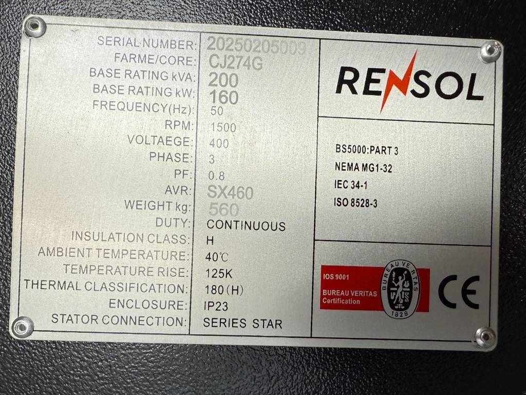 Notstromaggregat of the type Sonstige DPX CJ274G - 200 kVA Alternator - DPX-33908, Neumaschine in Dordrecht (Picture 7)