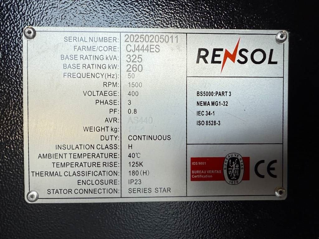 Notstromaggregat des Typs Sonstige DPX CJ444ES - 325 kVA Alternator - DPX-33910, Neumaschine in Dordrecht (Bild 8)