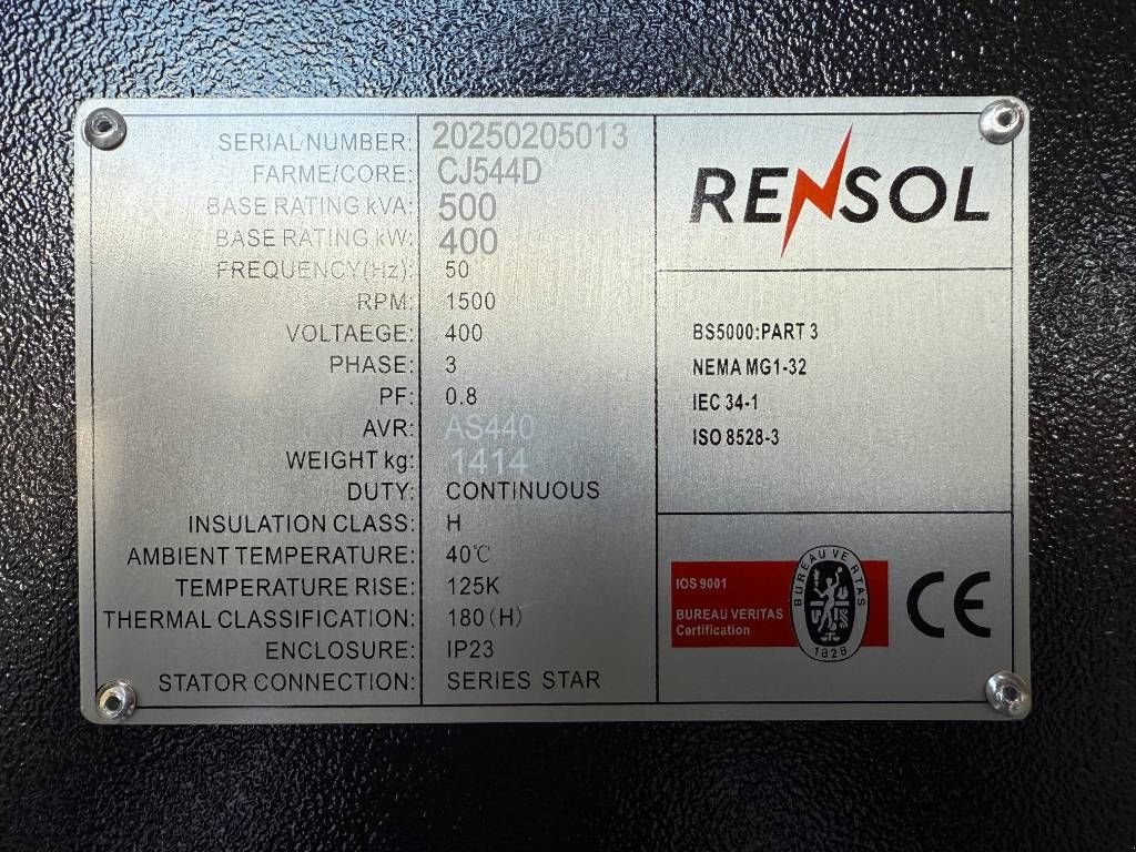 Notstromaggregat of the type Sonstige DPX CJ544D - 500 kVA Alternator - DPX-33912, Neumaschine in Dordrecht (Picture 8)