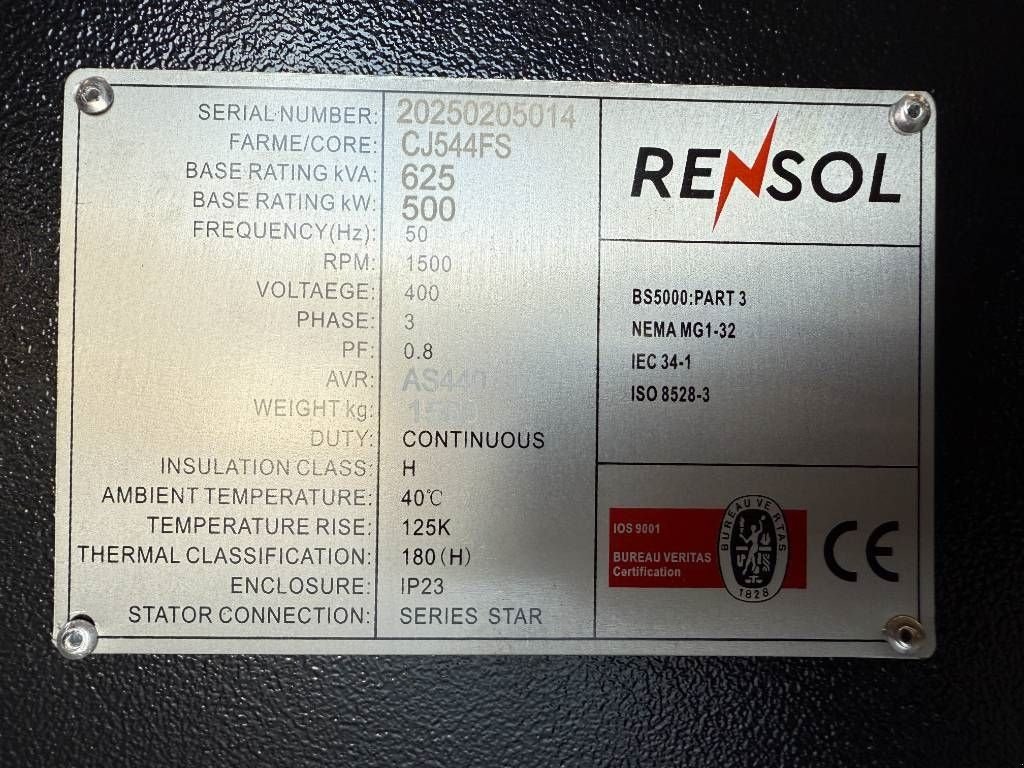 Notstromaggregat typu Sonstige DPX CJ544FS - 625 kVA Alternator - DPX-33913, Neumaschine v Dordrecht (Obrázek 10)