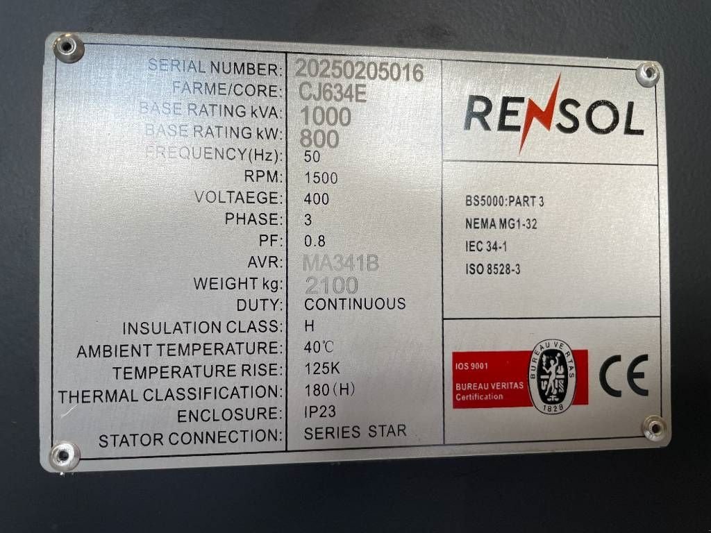 Notstromaggregat of the type Sonstige DPX CJ634E - 1000 kVA Alternator - DPX-33915, Neumaschine in Dordrecht (Picture 7)