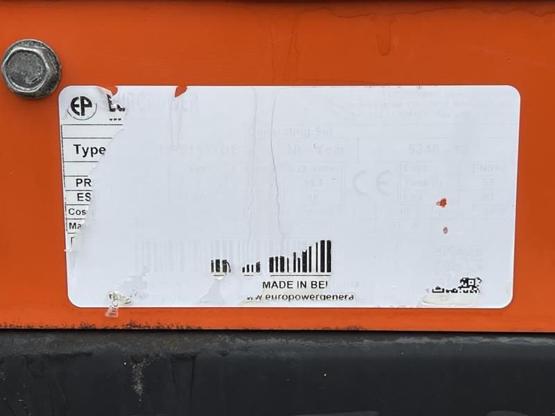 Notstromaggregat del tipo Sonstige Europower EPS 113 TDE, Gebrauchtmaschine en Waregem (Imagen 8)