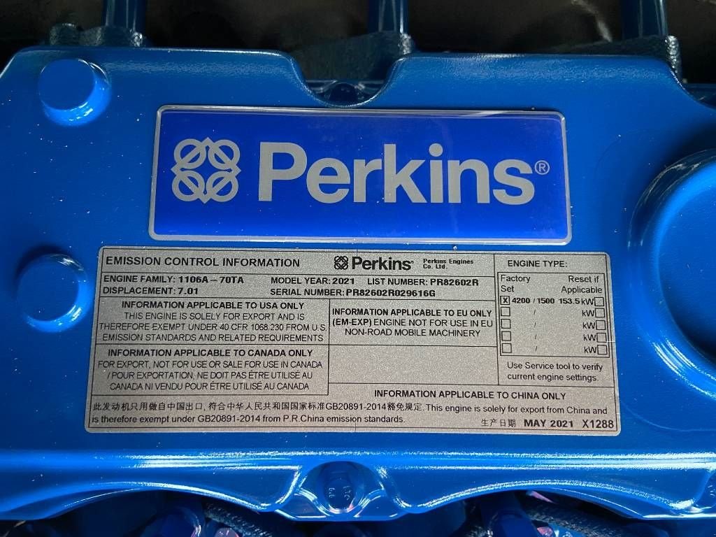 Notstromaggregat typu Sonstige FG Wilson P165-5 - 165 kVA Genset - DPX-16010, Neumaschine v Dordrecht (Obrázek 11)