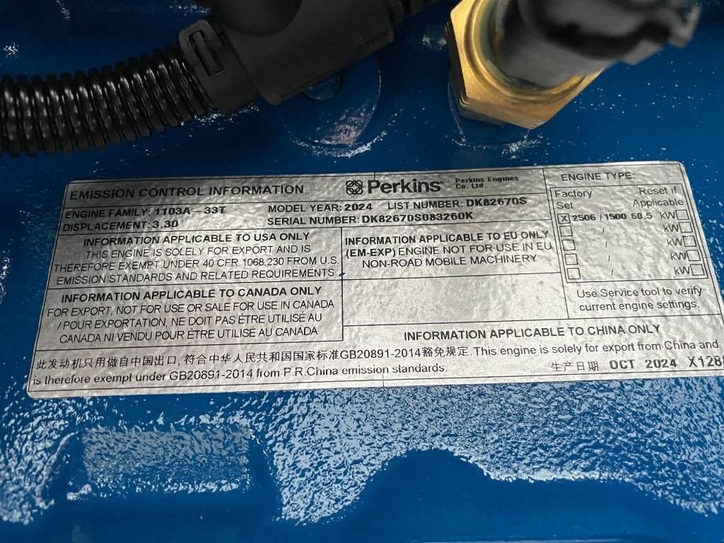 Notstromaggregat типа Sonstige FG Wilson P65-5 - 65 kVA Genset - DPX-16006, Neumaschine в Dordrecht (Фотография 10)