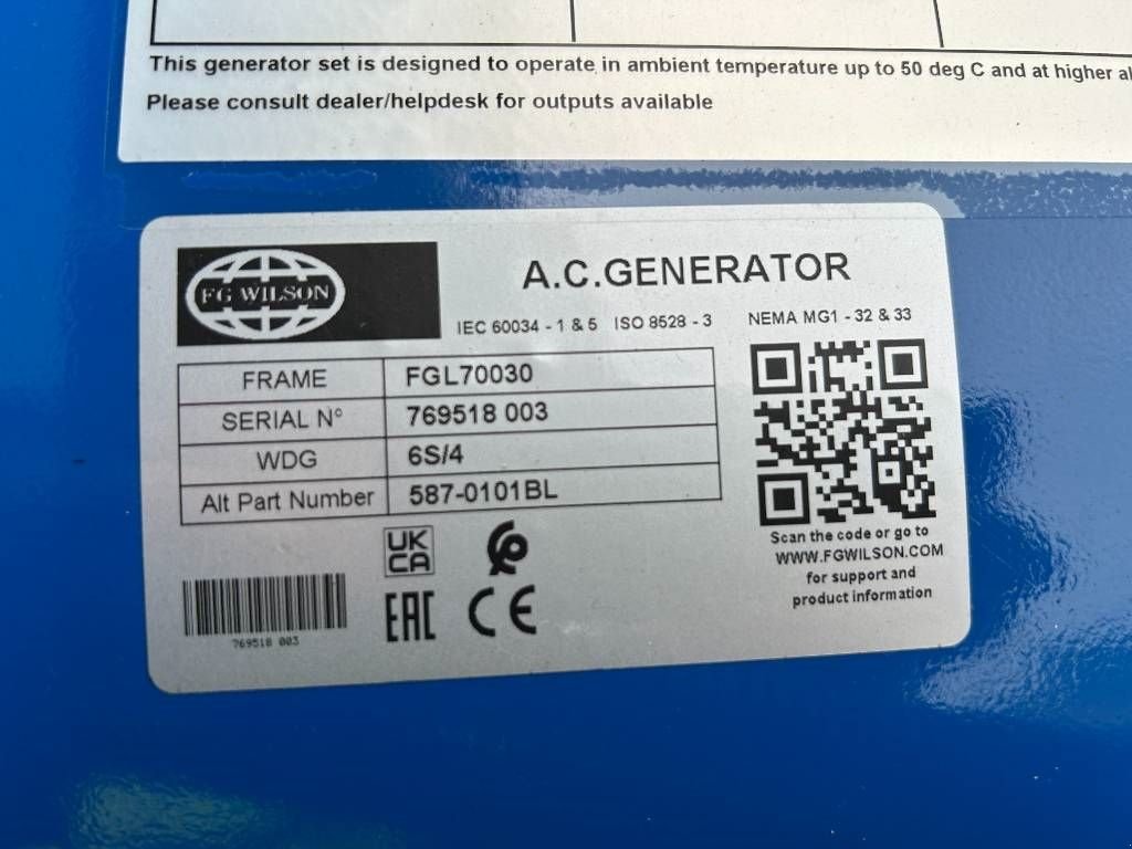 Notstromaggregat des Typs Sonstige FG Wilson P900-1 - 900 kVA - Open Genset - DPX-16025-O, Neumaschine in Dordrecht (Bild 11)