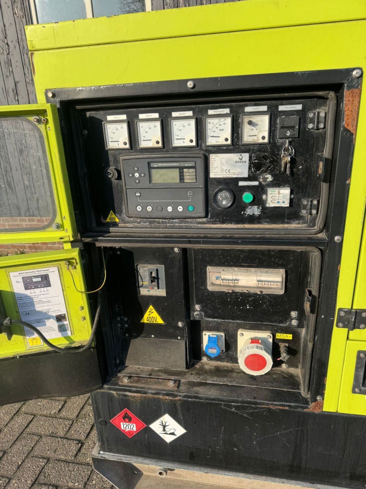 Notstromaggregat типа Sonstige Gesan Perkins, Gebrauchtmaschine в Noardburgum (Фотография 8)