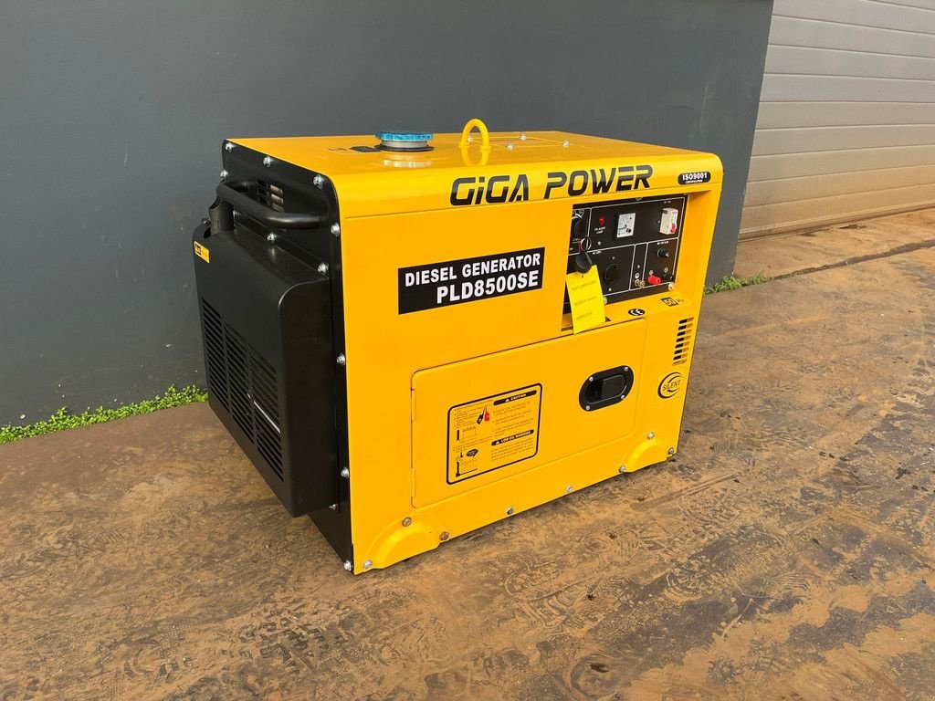 Notstromaggregat Türe ait Sonstige Giga power PLD8500SE 8 kVA silent generator, Neumaschine içinde Velddriel (resim 3)