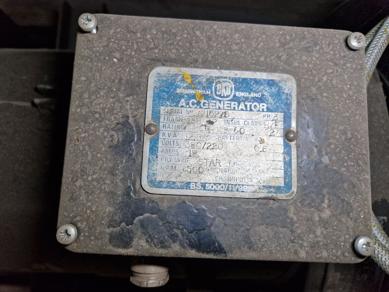 Notstromaggregat typu Sonstige Hatz 12.5 KVA, Gebrauchtmaschine v Ederveen (Obrázek 3)