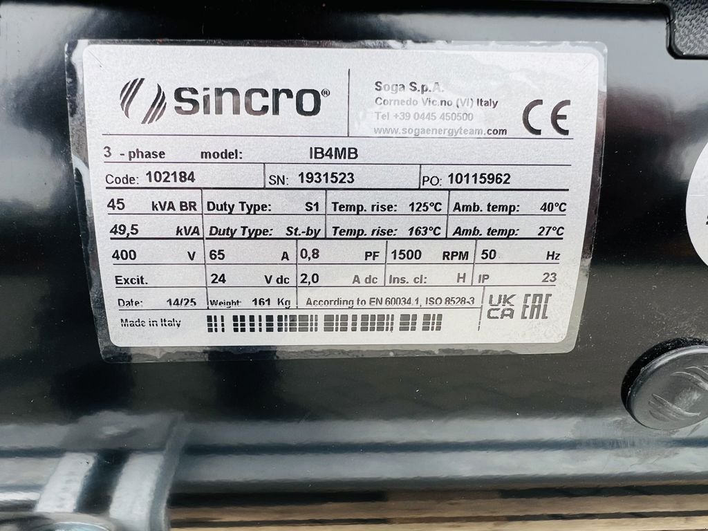 Notstromaggregat des Typs Sonstige Linz electric 42 kva -230/400v-50hz, Neumaschine in Coevorden (Bild 5)